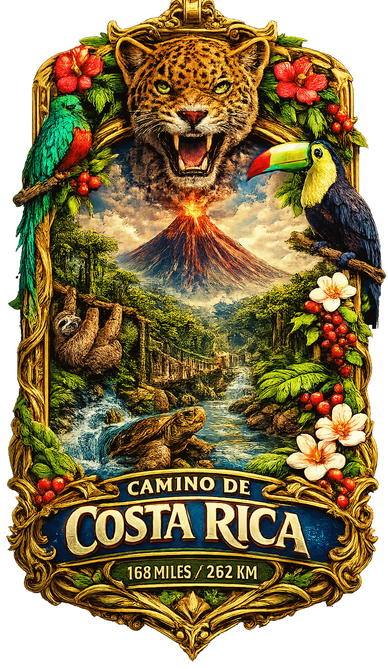 Camino de Costa Rica medal